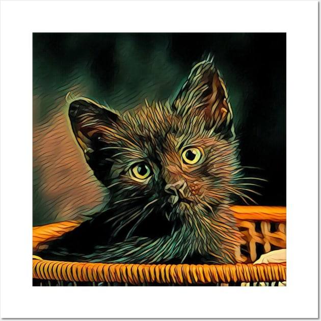 CAT REAL PHOTO Wall Art by CATUNIVERSE